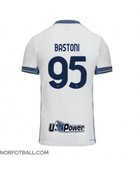 Billige Fotballdrakt Inter Milan Alessandro Bastoni #95 Replika Bortedrakt 2024-25 Kortermet